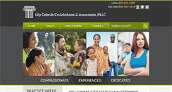 Desktop Screenshot of familylawyerokc.com